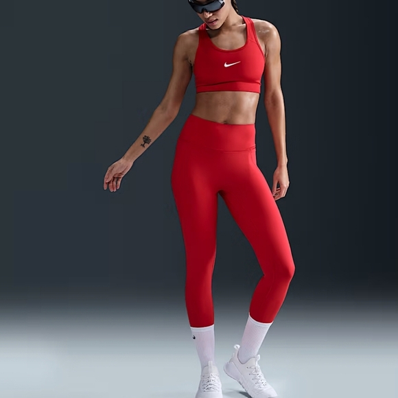 Nike Universa Tight Fit Medium Support 7/8 Womens XS Leggings - Picture 1 of 11